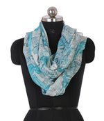 Keep Reading Me-Newspaper Print Scarf By The Amritsar Store - The Amritsar Store