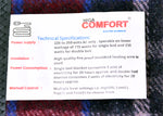 Higa Comfort Electric Blanket Single Bed, Wool Blend, Multicolour