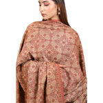 Women's Shawl, Jamawar Kashmiri Shawl, Sozni Weave Shawl, Wool Rich Shawl, Shawl For Women, Light Weight Shawl - The Amritsar Store