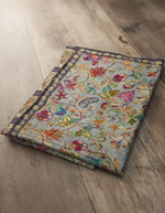 The Amritsar Store Kalamkari fine wool stole for women with traditional floral motifs”