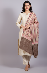The Amritsar Store Elegant Kashmiri Women’s Shawl in Classic Toosh – Soft Warm Traditional Wool Wrap