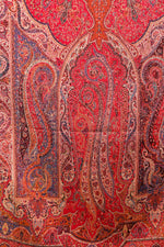 Women's Shawl, Jamawar Shawl, Kashmiri Paisley Shawl, Wool Rich Shawl for Women, Soft & Warm Shawl, Traditional Design - The Amritsar Store