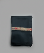 Himalayan Kullu Shawl, Four Side Border, Soft Wool Scarf, Large Wrap, Meditation Shawl, Over Sized Blanket, Light Weight & Warm Shawl. Unisex - The Amritsar Store