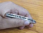 Mens Kada Stainless Steel Customized Full Sanskrit Vedic Puran Mantra by The Amritsar Store - The Amritsar Store