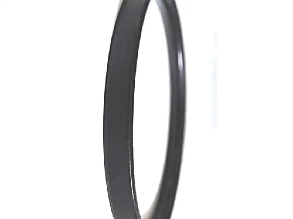 Black mild steel women’s plain kada with 2 mm thickness by The Amritsar Store, sleek minimalist everyday bangle.