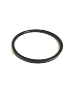 Black mild steel women’s plain kada with 2 mm thickness by The Amritsar Store, sleek minimalist everyday bangle.