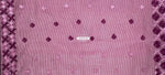 Phulkari Saree Hand Embroidered on Purple by Phulkari Trunk Phulkari