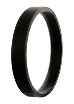 Stainless Steel BLACK Kada (Plain) 0.2" Thickness by The Amritsar Store - The Amritsar Store