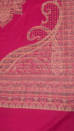 The Amritsar Store Elegant Kashmiri Jamawar Shawl with Classic Paisley Motifs