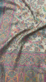 The Amritsar Store Men’s Extra Fine Wool Shawl – Colorful Paisley Design, Shawl For Men