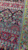 Majestic Peacock Garden Jaal shawl with intricate multicolor woven peacock and floral motifs, Kashmiri-inspired design