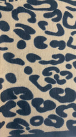The Amritsar Store Leopard Print and Fendi-inspired Scarf (Reversible)