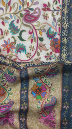 Women's Kalamkari Stole – Traditional Floral Designer Wrap | The Amritsar Store