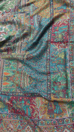 The Amritsar Store Kani Shawl Mughal Darbar– Palace, Procession & Garden Story Weave, Shawl for women
