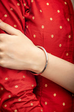 Punjabi stainless steel kada for women and kids with smooth edges and 2mm thickness by The Amritsar Store