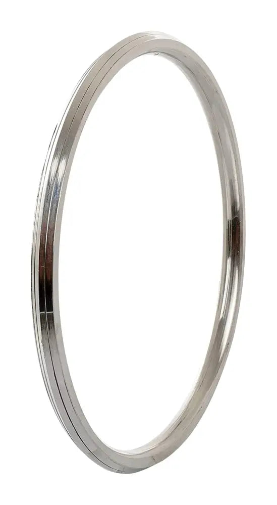 Punjabi stainless steel kada for women and kids with smooth edges and 2mm thickness by The Amritsar Store