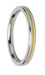 Steel and brass Punjabi kada unisex flat design 5mm thickness by The Amritsar Store suitable for men and women