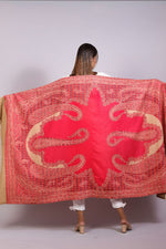 Women's Shawl, Jamawar Kashmiri Warm Shawl, Faux Wool, Woven Kashmiri Shawl, Soft & Warm Paisley Pattern, Shawl For Women - The Amritsar Store