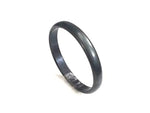 Sarbloh pure iron Sikh casted black Punjabi Kada for men by The Amritsar Store, traditional handcrafted Khalsa iron bangle with matte black finish