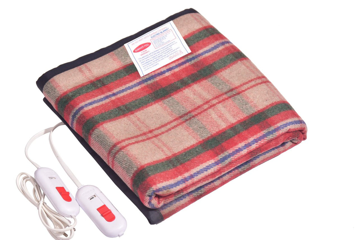 Summer Feel Electric Blanket Double Bed 2 Yrs Warranty - The Amritsar Store