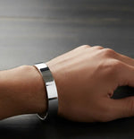 Stainless Steel Heavy Broad Men’s Kada – Traditional Wide Punjabi Sikh Steel Bangle by The Amritsar Store