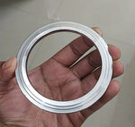 Stainless Steel Punjabi Chakri Kada for men with traditional Sikh design, durable polished steel finish by The Amritsar Store