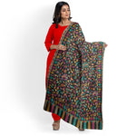Womens Kani Zari Stole. The Amritsar Store