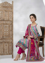 The Amritsar Store handcrafted Phulkari suit with vibrant traditional embroidery, unstitched Punjabi ethnic wear with dupatta for women