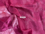 The Amritsar Store Phulkari Saree – Hand Embroidered Traditional Design in Pink Color
