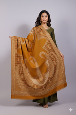 The Amritsar Store Timeless Kashmiri Jamawar Shawl – Luxurious Warm Traditional Wool Shawl with Classic Design