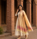 Hand embroidered Phulkari dupatta for women by The Amritsar Store
