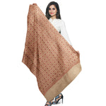 Women's Beige Shawl, Sozni Hand Embroidered Pashmina Shawl For Women, Soft Women Wraps, Heritage Shawls, Large Wool Wrap, Authentic Kashmiri Shawls - The Amritsar Store