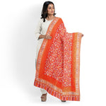 Womens Kani Zari Shawl, Off-White, Kashmiri Paisley Shawl for Women Bamboo Silk Blended Large Wrap Full Size, Traditional Weave, Soft and Warm, Perfect Gift For Loved Ones - The Amritsar Store