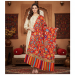 The Amritsar Store Women’s Kalamkari Shawl – Handcrafted traditional art shawl with detailed motifs, showcasing authentic craftsmanship and timeless elegance.