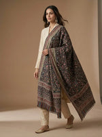 Women's Shawl – Floral Jaal Heritage Woven Designer Wrap | The Amritsar Store - The Amritsar Store