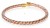 Copper & Steel Designer Bangle (Freesize, Openable) by The Amritsar Store 