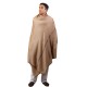 Kullu Four Side Border Soft Wool Large Himalyan Meditation Shawl having size 53 inches x 102 inches