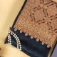Women's Black Shawl, Needle Embroidery Kashmiri Shawl for women, Full Heavy Embroidery Shawl, Pure Wool Shawl with Sozni Embroidery