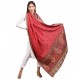 Kani Jamawar Kashmiri  Wool Blended Shawl, Full Size Unisex Soft & Warm Shawl by The Amritsar Store