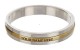 CUSTOMISED Punjabi Mens Kada (Stainless Steel & Brass) 8 mm THICK, HEAVY by The Amritsar Store 